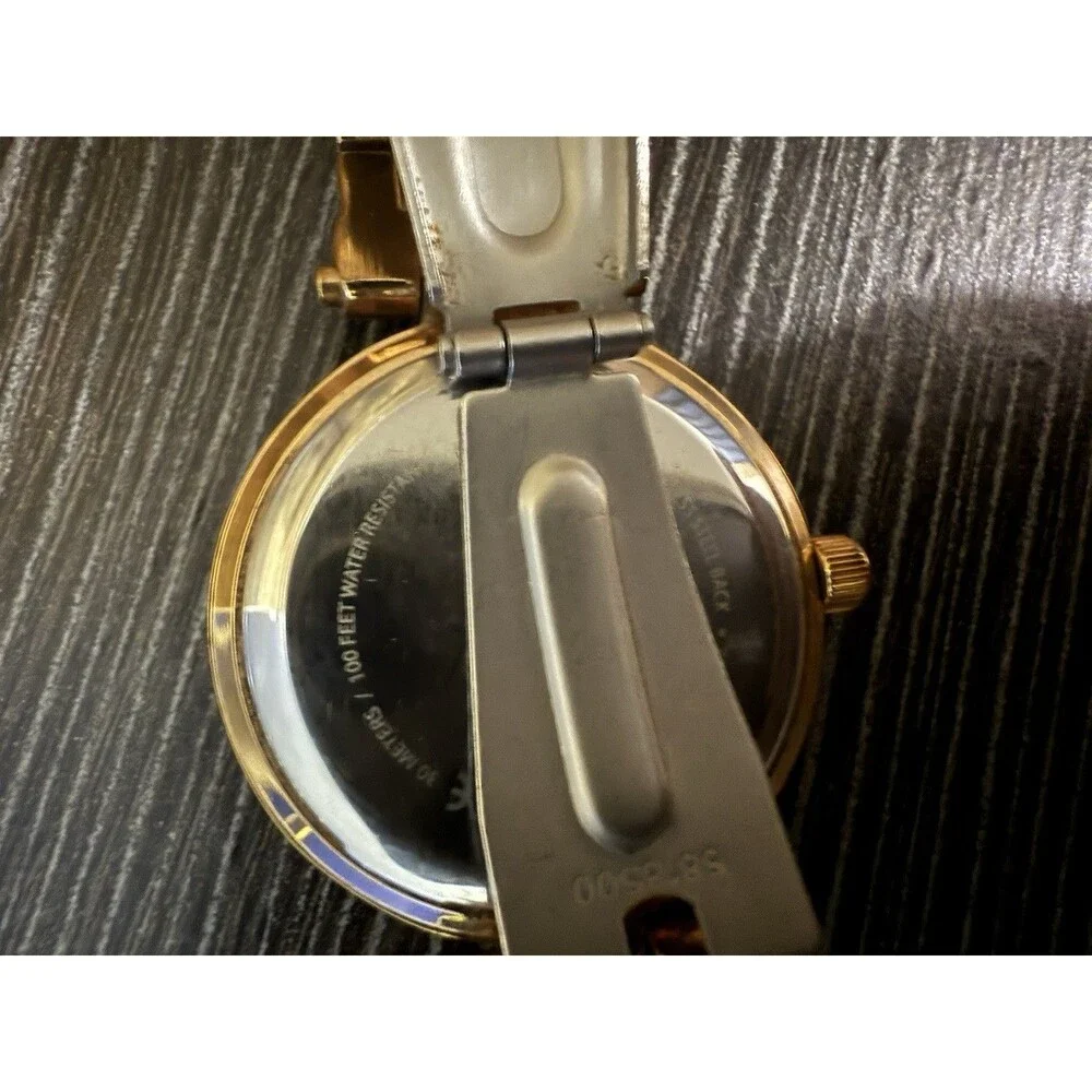 Relic By Fossil Women's Rose Goldtone Bracelet Watch ZR34335 Beautiful Pink